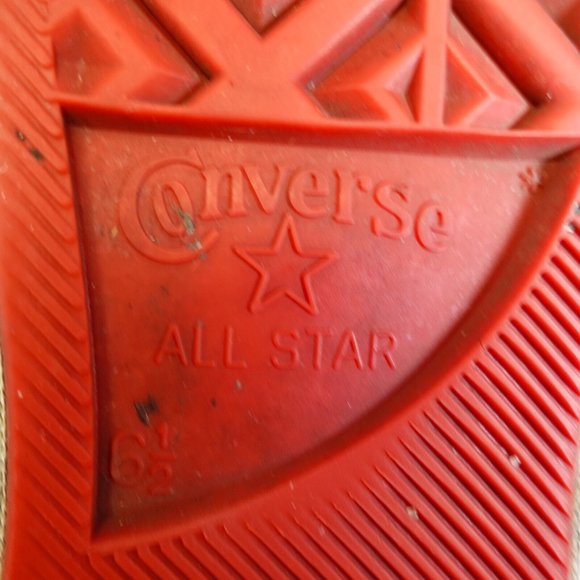 DEADSTOCK Converse Shoes Women Size 8.5 Sneakers White Low Leather One Star 90s - Picture 15 of 16